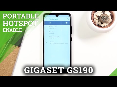 How to Set Up Wi-Fi Hotspot in GIGASET GS190 – Create Mobile Hotspot