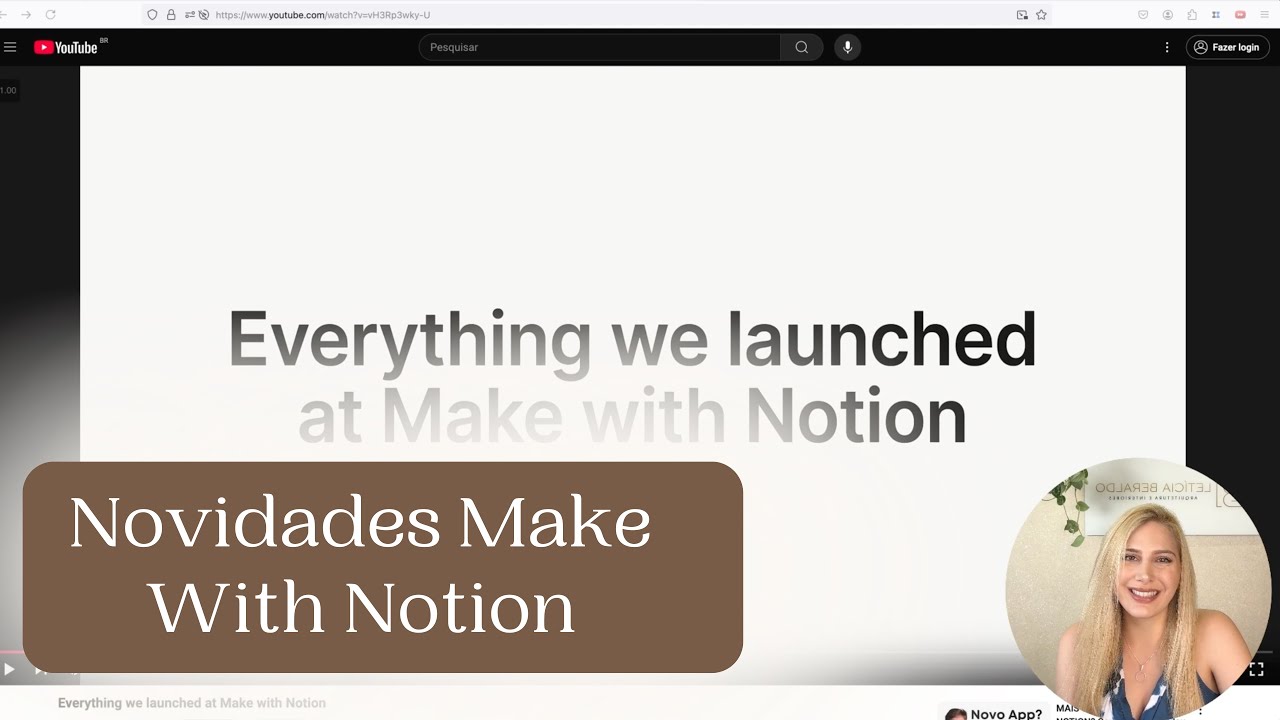 Novidades do evento Make With Notion