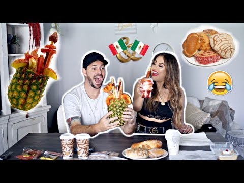 WHITE HUSBAND TRIES MEXICAN SNACKS PART 2 *HILARIOUS* Video