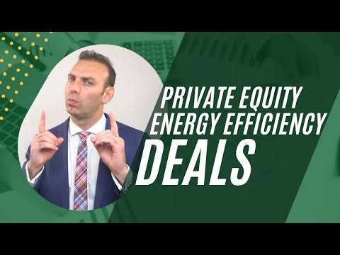 Private Equity Energy Efficiency Deals