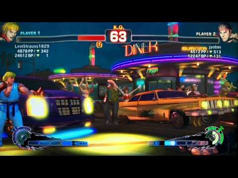 SSF4 AE:2012 LeviStrauss1829 (Ken) vs jyobin (Ryu)