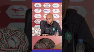 الركراكي:  لقد لعبنا مبارتين دون قائدنا وأفضل لاعب لدينا thumbnail