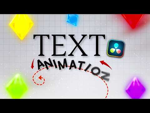 The Ultimate Text Animation Guide for DaVinci Resolve