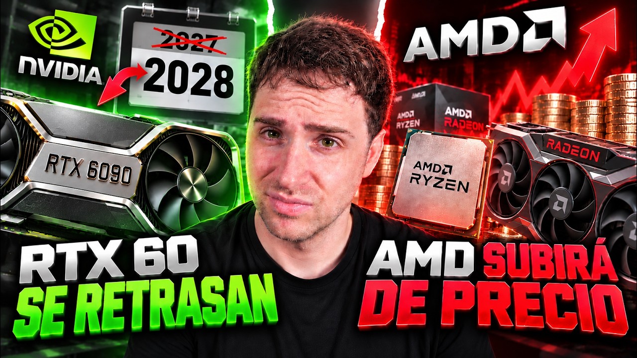 NVIDIA y AMD tienen MUY MALAS noticias para el PC