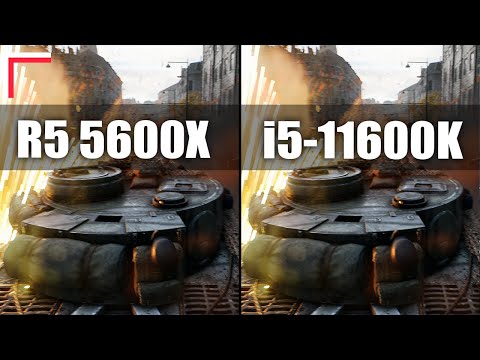 AMD Ryzen 5 5600X vs Intel Core i5-11600K — Test in 10 Games! [1080p, 1440p]