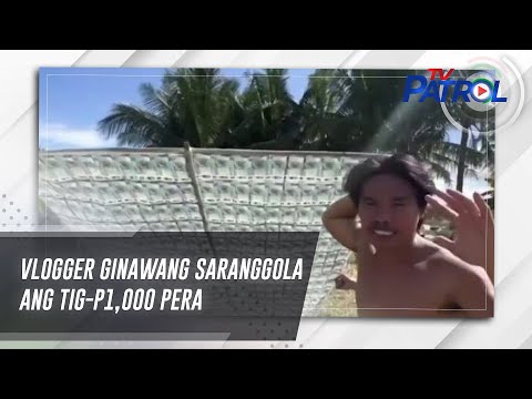 Vlogger ginawang saranggola ang tig-P1,000 pera