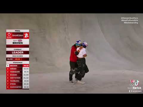 Can’t believe I’m The World Champion - SKY BROWN