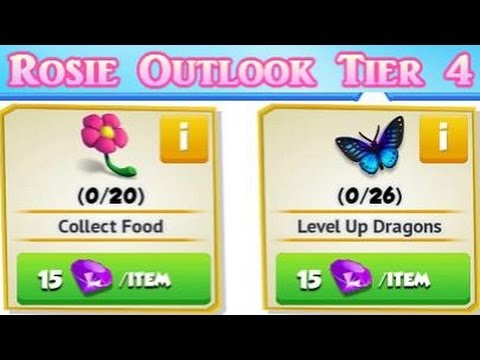 Rosie Outlook Event Tier 4 Gameplay - Dragon Mania Legends #420
