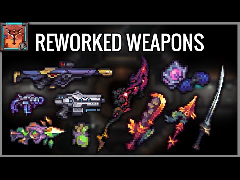 All Reworked Weapons - Terraria Calamity v1.5 Draedon Update