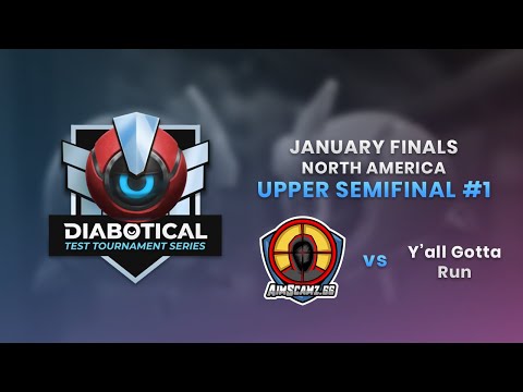 Test Tournament Series: January Finals (NA) - Upper Semifinal #1: AimScamz vs Y'all Gotta Run