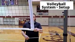 How to Setup a Bison Volleyball System
