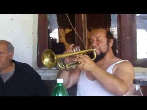 Roma musicians Macedonia father and son