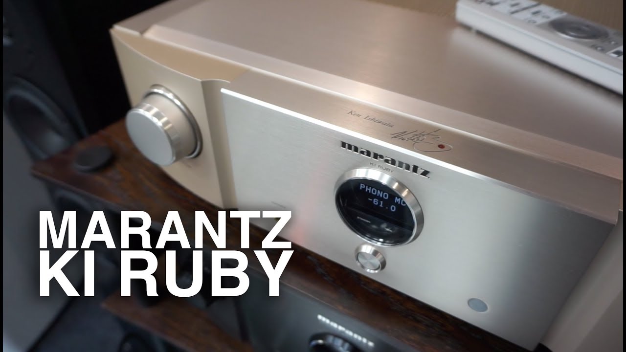 video Amply nghe nhạc Marantz PM Ki Ruby chính hãng 0