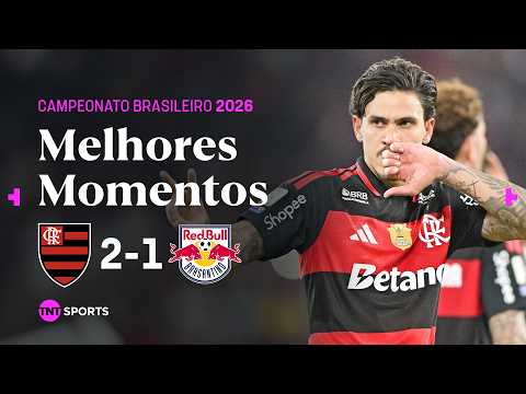PEDRO CRAVA, VARELA FAZ GOL “DE CENTROAVANTE” E MENGÃO VENCE! FLAMENGO 2X1 RB BRAGANTINO