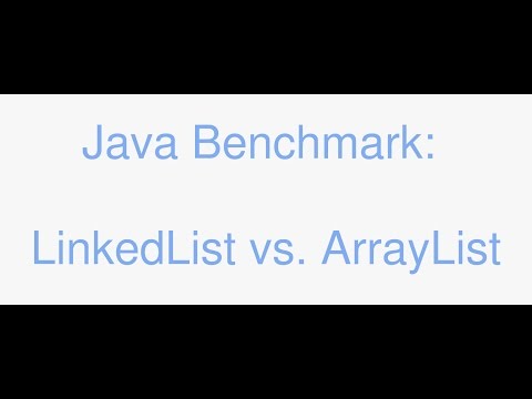Java Arraylist Vs Linkedlist Microbenchmark Performance Comparison