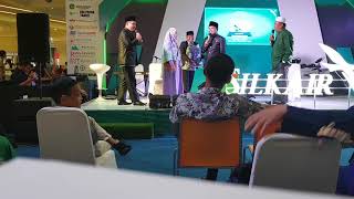 preview picture of video 'Acara talkshow travel fair darul umroh alharamain bersama silk air di center point'