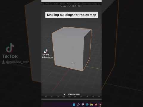 making some buildings 👷 #roblox #blender #gamedev