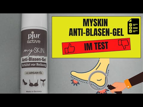 Nie wieder Blasen an den Füßen mit pjuractive mySKIN Anti-Blasen Gel