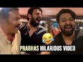Prabhas Making Hilarious Fun With Mohan Babu | Unseen Video | Telugu Cult