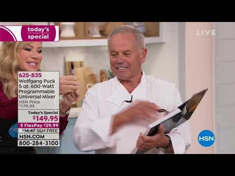 HSN | Chef Wolfgang Puck 10.06.2018 - 05 PM
