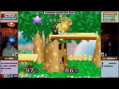 Mango's Friend | null vs. SD | Android 0 - Winners Quarters - Melee @ Verdugo West #124