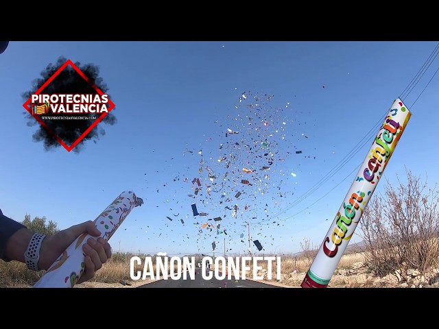 Vídeo relacionado con OH YEAH - 3 Unidades - Cañón Confeti Multicolor Papel - 30 cm - Fiestas y Celebraciones - Ideal para Bodas, Cumpleaños, Eventos y Despedidas - Gran Potencia de Alcance - FÁCIL DE USAR