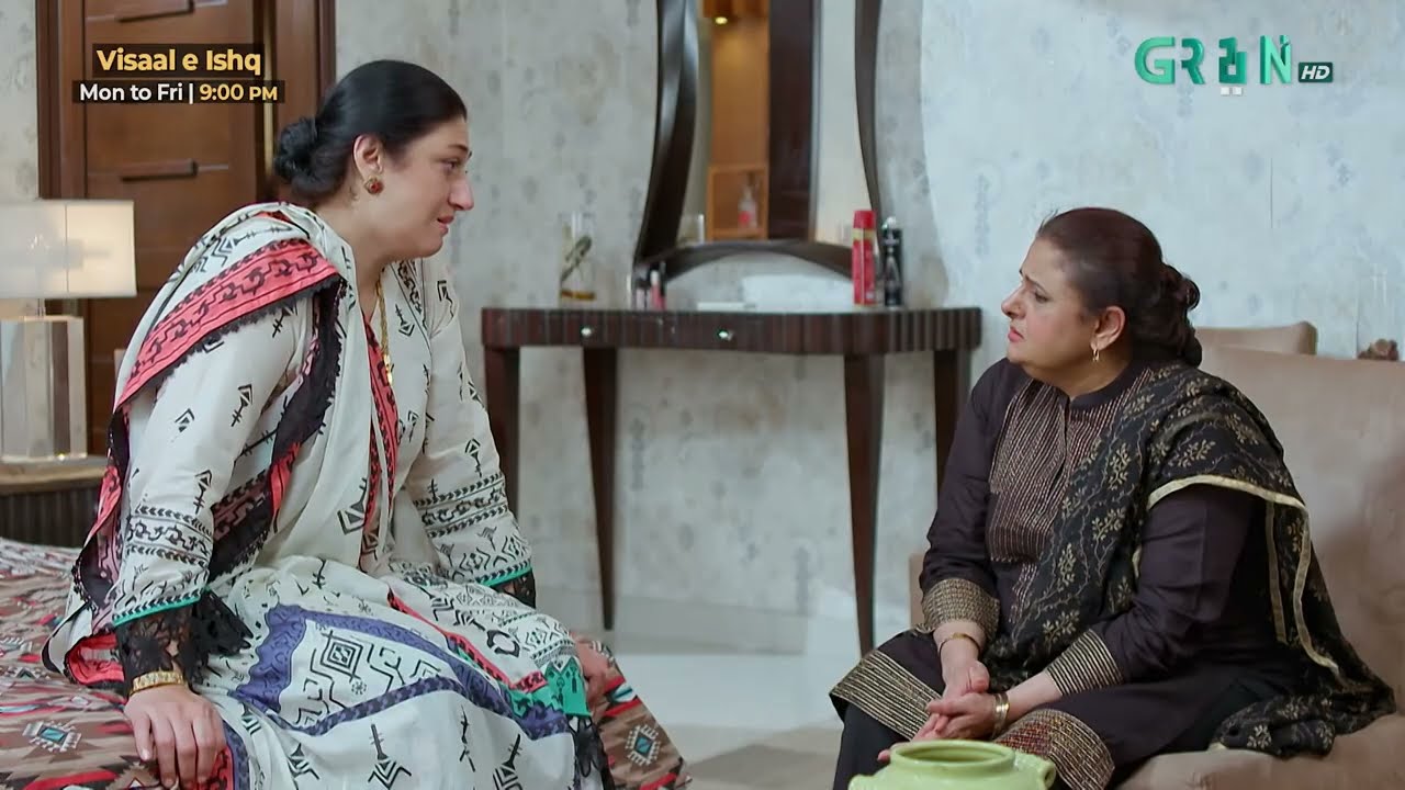 Visaal E Ishq Episode 70 | Best Moment 01 | Fahad Sheikh - Hiba Aziz & Naureen Gulwani | Green TV