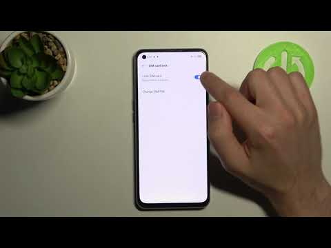 Realme X7 Max - How To Remove Pin Code From Sim Card