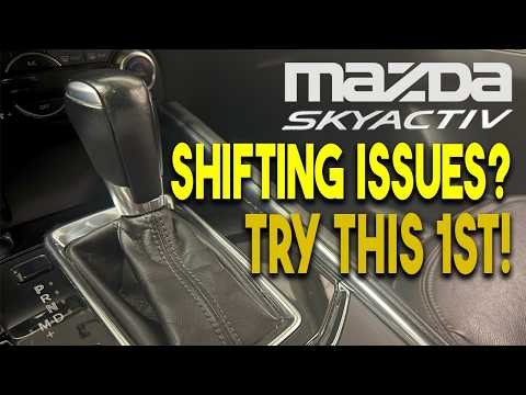 How to Reset Mazda SkyActiv Transmission - Easy Fix for Bad Shifts!