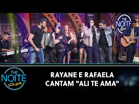 Rayane & Rafaela e Henrique & Juliano cantam “Ali Te Ama” | The Noite (17/10/23)