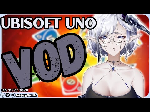 Jan 21/22 Twitch VOD -- Zatsudan Just Chatting UBISOFT UNO