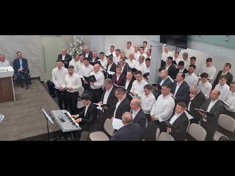 Corul bărbătesc Bucovina ~ Evanghelizare Betel Botoșani ~ Ce mare vuiet răsună...