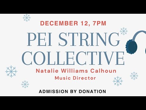 PEI String Collective – English string orchestra music by Rutter, Purcell, and Holst