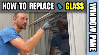 How to Replace a Glass Window Pane (Aluminum Frame