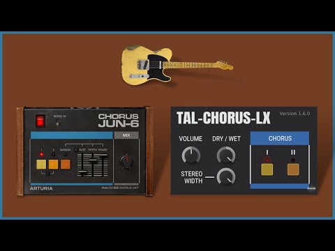 Arturia Chorus JUN-6 Vs Tal LX Software Plugins | Demo Test 🎸