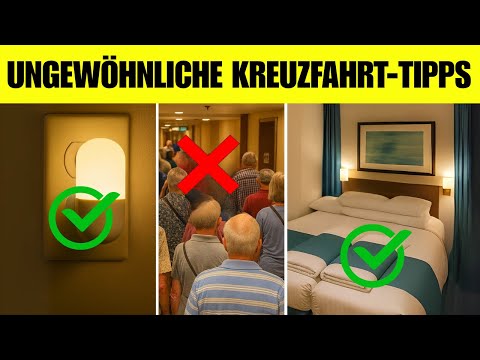 15 Ungewöhnliche Kreuzfahrt-Tipps Die Verrückt Klingen!