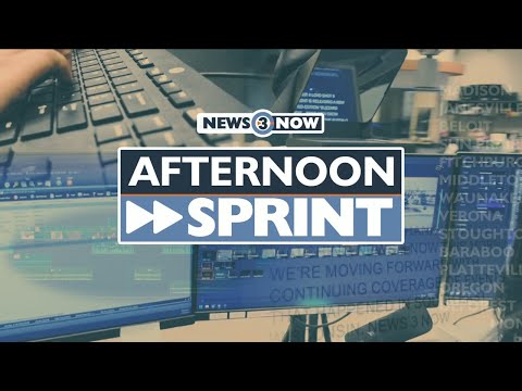 Afternoon Sprint: February 3 afternoon's top news and weather headlines