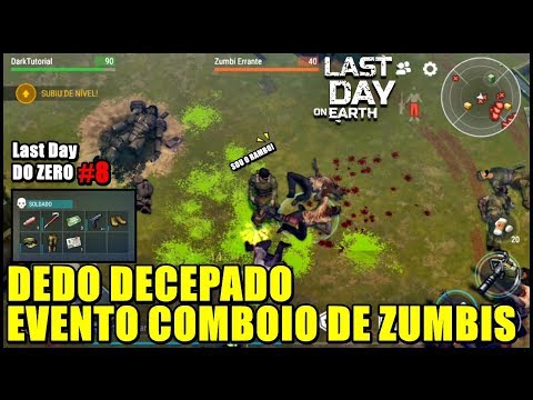 ●O DEDO DECEPADO! EVENTO COMBOIO DE ZUMBIS - Last Day DO ZERO #8