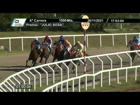 211126 c06 - PREFERENCIAL "JULIO SOSA" - QUE AGUANTE - HIPODROMO LAS PIEDRAS