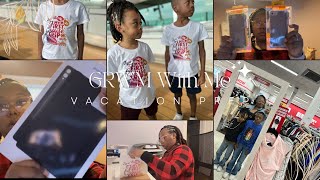 GRWM | Making My Family Shirts For Our Cruise | Last Minute Mom Vacation Prep