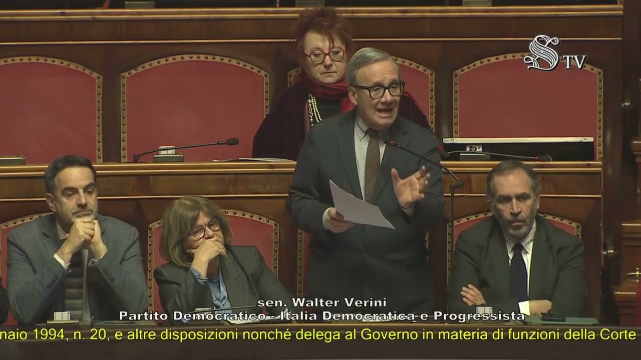 GUERINI: “QUESTA NON È UNA RIFORMA, È UN ATTACCO ALLA CORTE DEI CONTI”