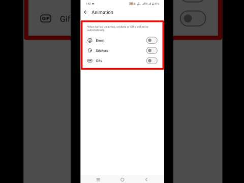 When turned on emoji stickers or GIFs will move automatically whatsapp new update 2025 #shorts