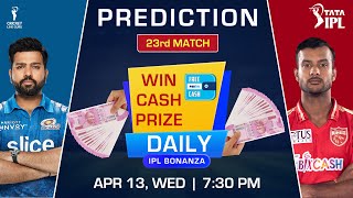 Mumbai Indians vs Punjab Kings 23 Match Prediction | IPL 2022 MI vs PBKS Full Analysis | Playing XI