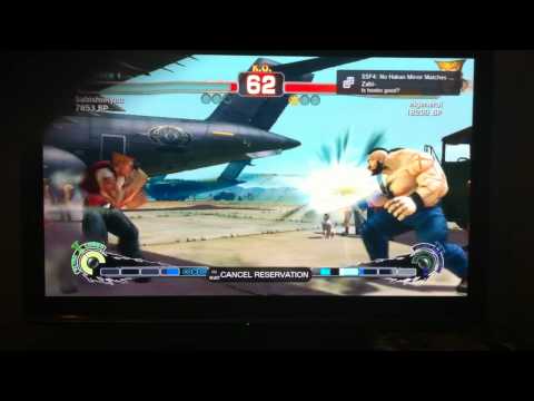 SabishiiRyuu (ZANGIEF) vs  ElGeneral (GUILE) - part 1 - Ryder CUP