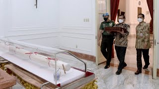 Download lagu Pengambilan Naskah Asli Teks Proklamasi Tulisan Tangan Bung Karno, 16 Agustus 2021 mp3