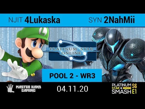 PSO  - NJIT | 4Lukaska (Luigi) Vs. SYN | 2NahMii (Dark Samus, Samus) - Pool 2 WR3