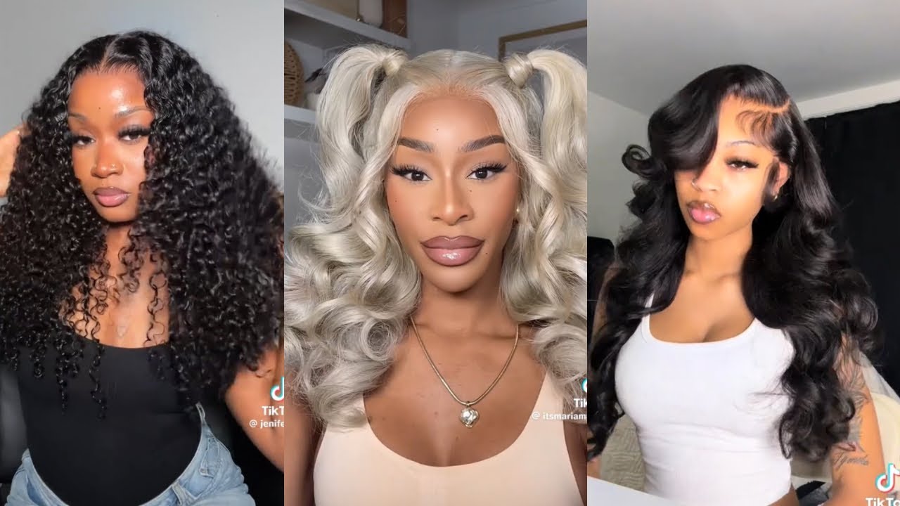 Wig Installs | TikTok Compilation 2025 ✨ #fypシ゚viral #wigs