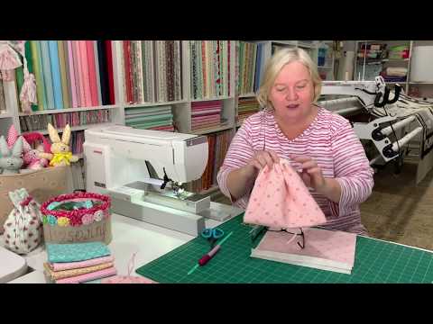 How to make a fully lined draw string bag - Please try this technique. It is very simple method!