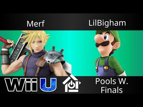 Golden Daze 2017 Arcadian  - Merf(Cloud)  vs LilBigham(Luigi) - Smash 4 Pools W. Finals