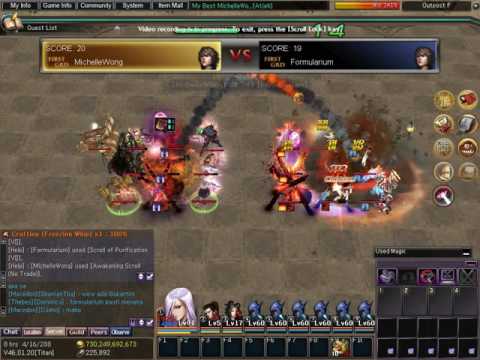 [Final] Grand Championship [Titan] 23 04 2017 [MichelleWong] VS [Formularium] Atlantica Online